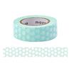 MARK'S Masking Tape for Water-Based Pens, Small Roll "maste" Dot Blue MST-FA12-A