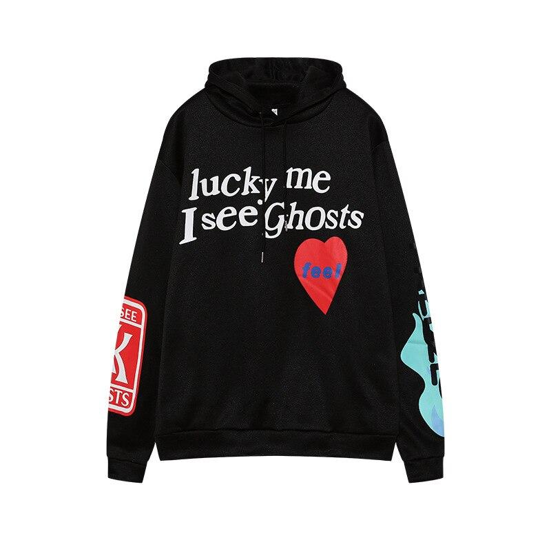 Übergroßer Goth Hoodie Streetwear Herbst Y2K Goth Punk Harajuku Alphabet Hoodie Bedrucktes Plüsch Damen Casual Lose Sweatshirt
