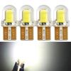 4Pcs 12V Car T10 W5W LED COB Silicone Bright Turn Signal Side Light
