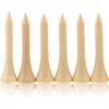 100 Stück Holz Golf Tees Holz Tee Golfballhalter Länge 42mm 54mm 70mm 83mm Umweltfreundliches Tee Mikrokopf Golf Tee 5