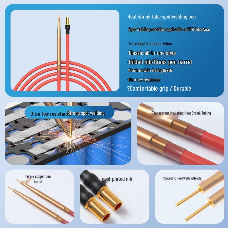 Jun Ding Ying Handheld Spot Welder Threaded Needle Tips