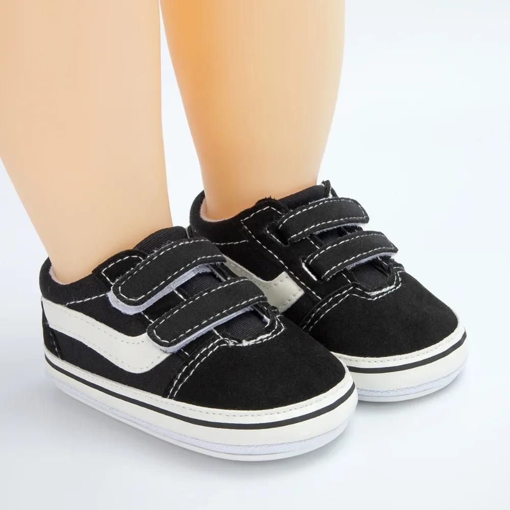 2025 New Baby Canvas Sneakers Anti-slip Soft Plaid Baby Boy Girl Shoes Newborns First Walkers Infant Baby Unisex Casual Shoes