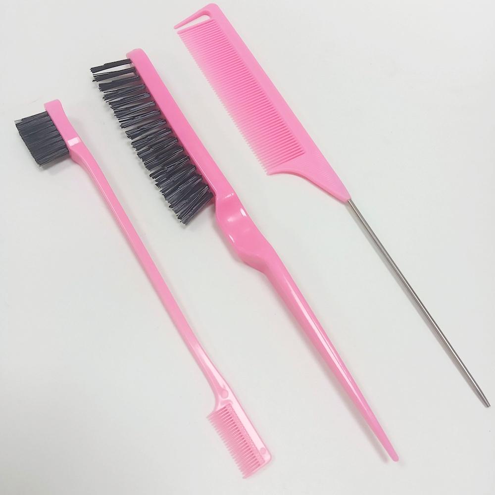 Slim Styling Nylon Hair Brush Bristle Teasing Comb Brush the Other Makeup Tool