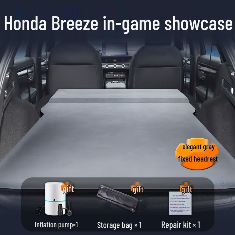 Honda Breeze Car Bed: Inflatable Trunk Mat & Rear Seat Sleeping Pad for 25 Models