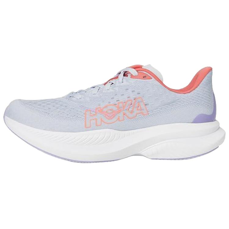 New HOKA ONE ONE MACH 6 Anti Slip Wear Resistant Low Top Running Shoes Women's Blue 1147834-PLDS