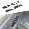 Inner Carbon Fiber Window Lift Switch Trim For Suburban Tahoe YUKON SIERRA 07-13