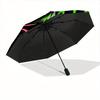 1pc Neon Wolf Head Automatic Open/close Folding Umbrella, Compact Portable Travel Umbrella, Durable Construction yy250809081