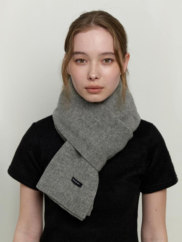 KINDABABY Cozy Knit Muffler - Gray