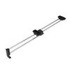 Easy Install 30cm Length Clothes Rail Top Mounted Black Wardrobe Hanger Telescopic Pull Out Telescopic Rod Home Furniture