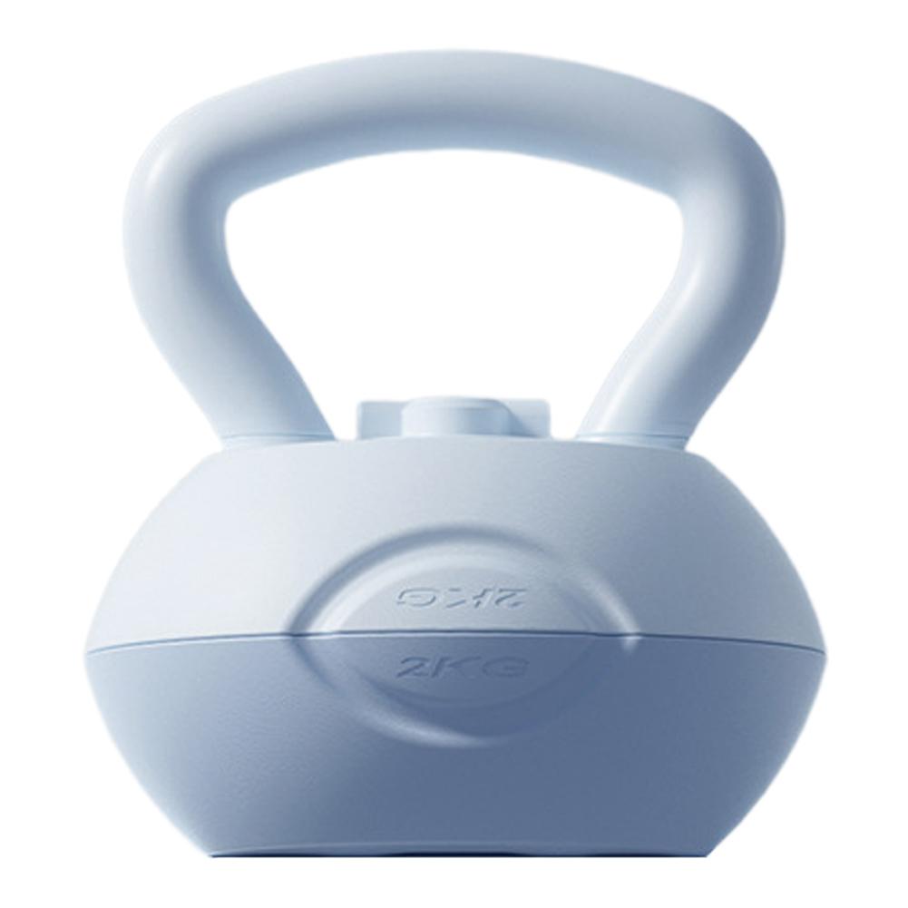 Water-filled Kettlebell Soft Kettlebell Shock-Proof Kettlebell Weights Anti Slip Grip Adjustable Weights for Strength Training