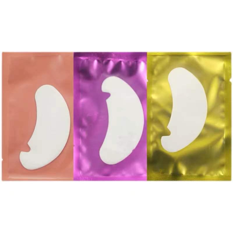 Eyelash Extension U-Shaped Protein Removal Eye Pads фиолетовый