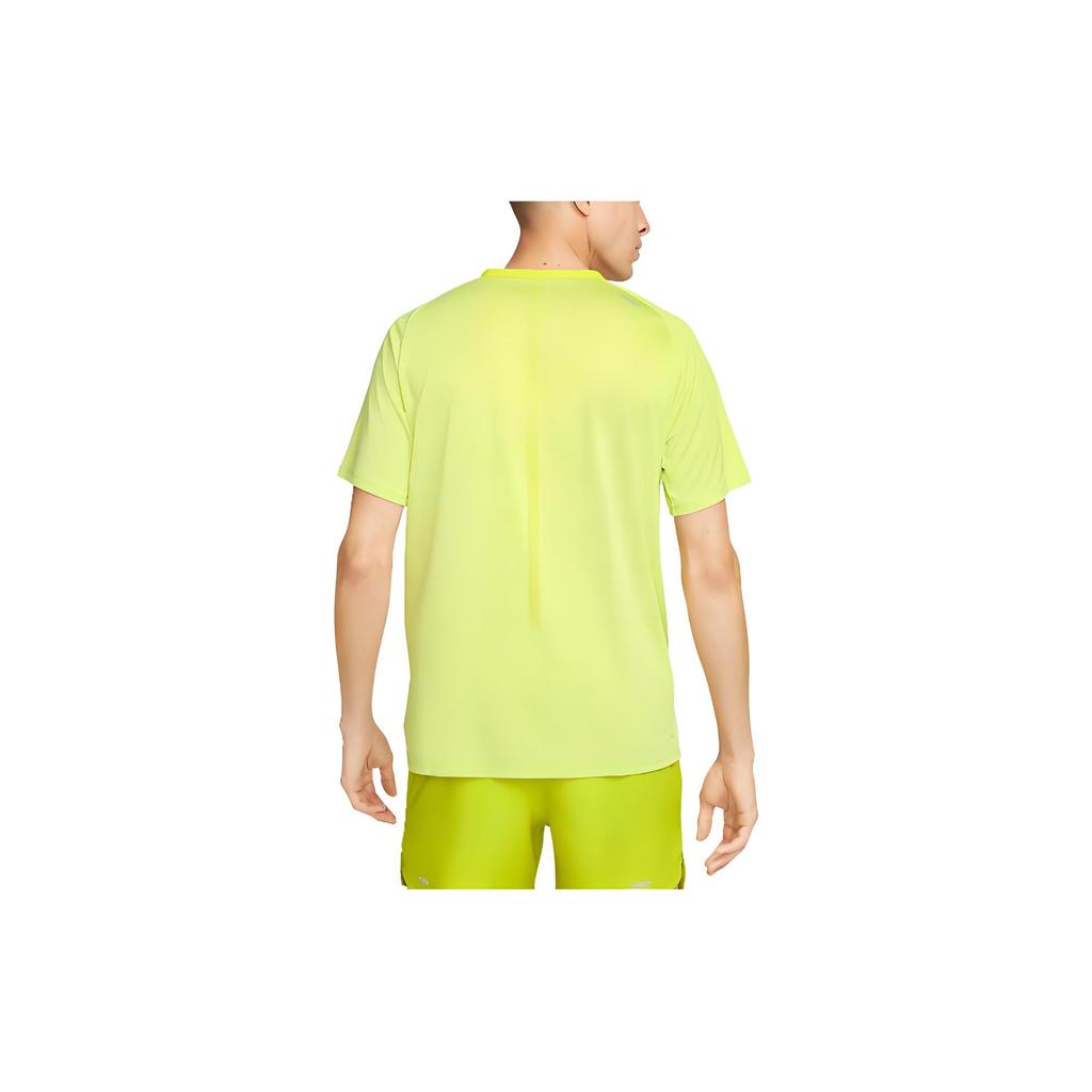 Nike All Over Print Logo Crew Neck Short Sleeve T-Shirt Men Tops Yellow DM4753-308