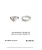 S925 Sterling Silver Open Ring for Women - Stylish, Versatile, High-End Feel, Ideal for Index Finger, Japanese & Korean Inspiration.
