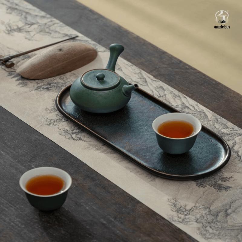 Edenus Chinese Ceramic Kiln Change Tea Set