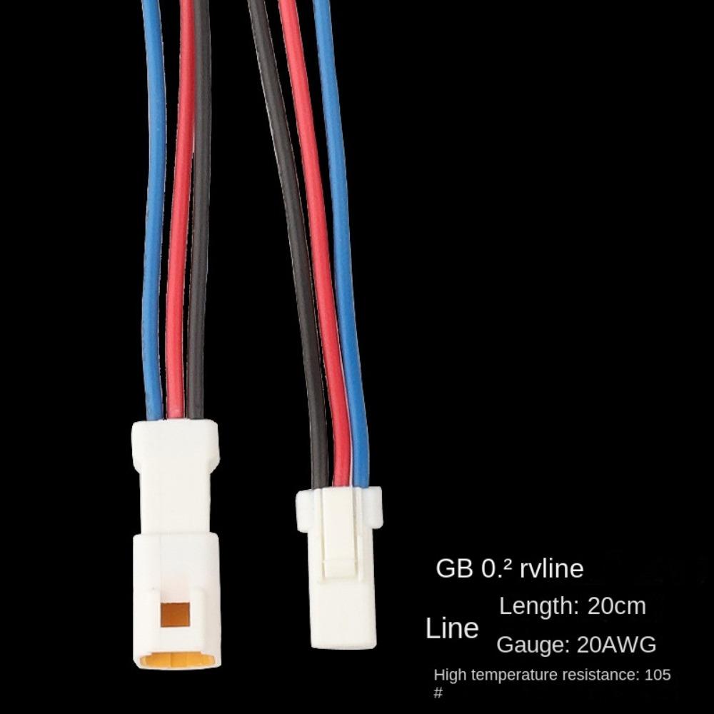 JWPF-VSLE-S Automotive Waterproof Cable Connector 2 3 4 6 8 pin Male Female Terminal Plug