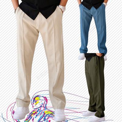 Herren Locker Bein Freizeithose Übergröße Lange Hose Kordelzug Herrenhose Freizeithose Bequeme Laufhose