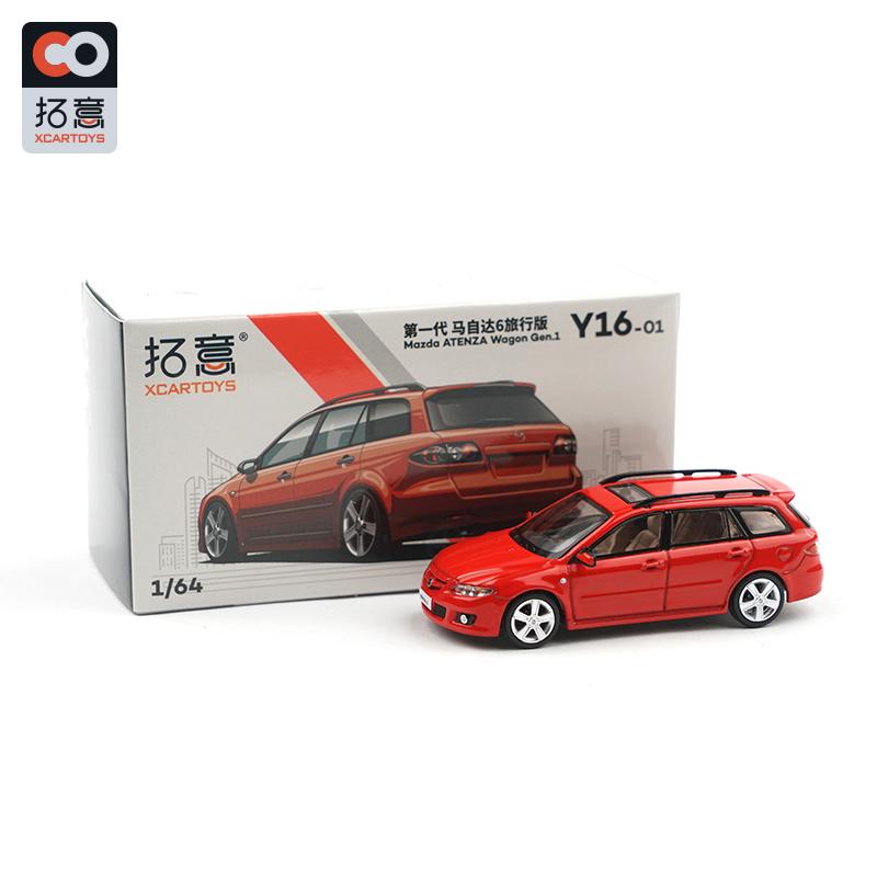 

1:64 Mazda 6 ATENZA Wagon Touring-Car Diecast Alloy&Plastic Model Vehicle