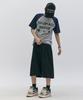 SOMEPLACE MAN Basic Bermuda Wide Fit Elastic Waist Sweat Oversized Training Cropped Pants_2 Colors