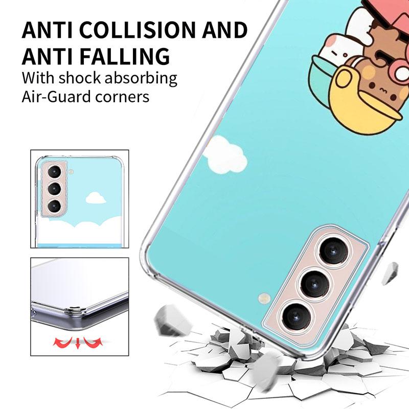 Cute BuBu DuDu Phone Case For Samsung A16 A26 A36 A56 A17 A15 A25 A35 A55 A14 A24 A34 A54 A04S A05S Galaxy Note 20 10 9 8 A9 A8