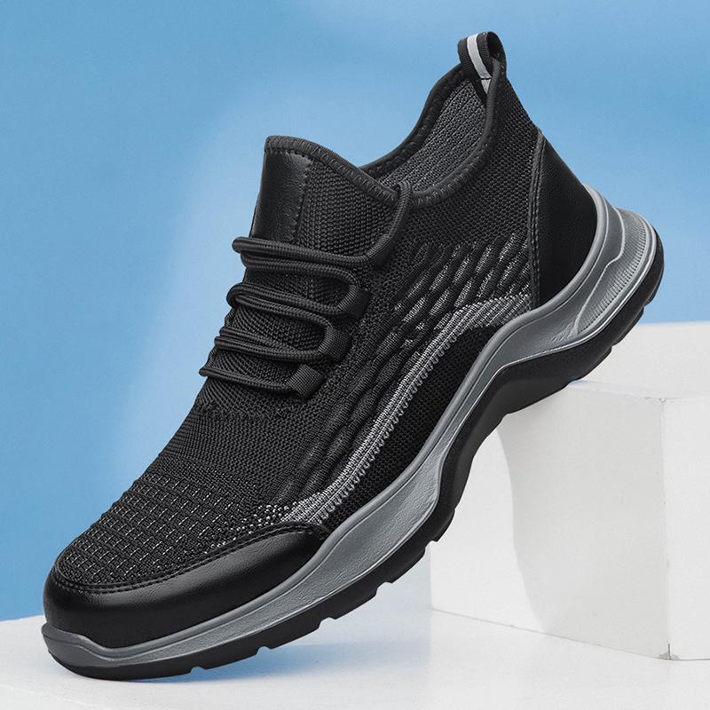 Fashion Comfortable Man Mesh Shoes Beach Sandals for Men Breathable Adult Sneakers Summer Sports Flats Non-Slip Male Treking Footwear