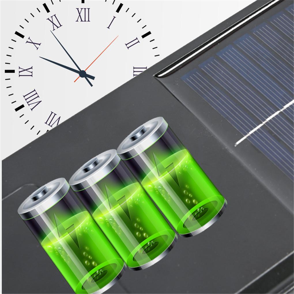 LED Solar Street Light Infrared Sensor Outdoor Wall Lamp+Remote Control