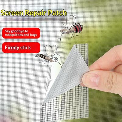 2 Meter Window Screen Repair Patch Window Net Anti-Mosquito Mesh Door Mosquito Netting Patch Repair Broken Hole Screen Net