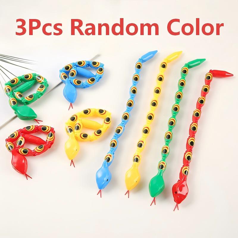 Mini Twisted Simulated Snake Mischief Toy Kids Birthday Halloween Christmas Party Favor Creative Gift