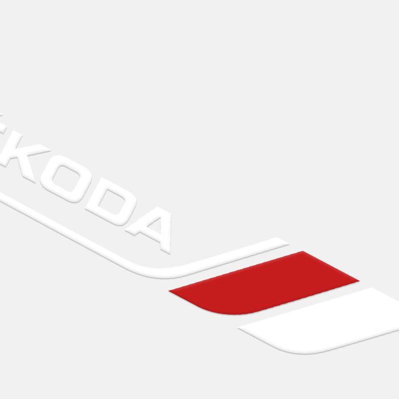 dclaq2 2pcs Car Crystal emblem Decals Car Window Wiper Stickers For Skoda Octavia a5 a4 Fabia Superb Rapid Mk3 Yeti Kodiaq