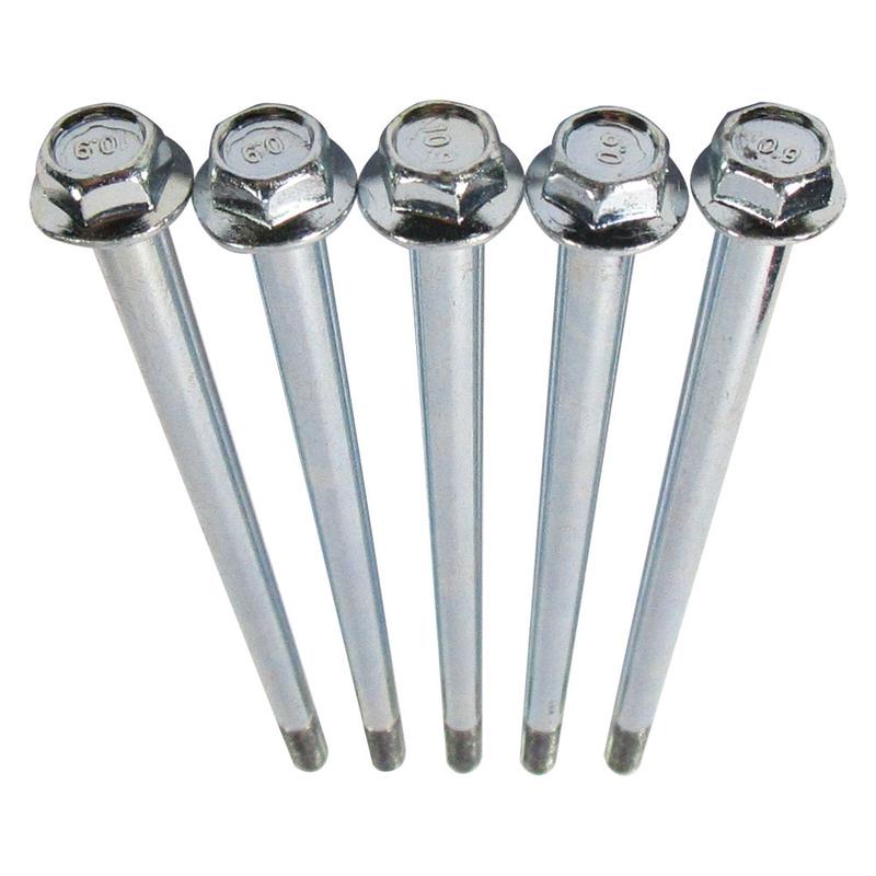 Śruba Osi Koła Motocykla o Średnicy M15-205mm/225mm/230mm/245mm/260mm/270mm/280mm/290mm/310mm/320mm 15mm Metalowy Element Złączny Szpilka