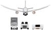 TAKARA TOMY Gift 787 Airport Set Mini Car Car Toy Male 3 years old and over Toy Safety Standards Passed ST Mark Certification TOMICA "Tomica ANA"