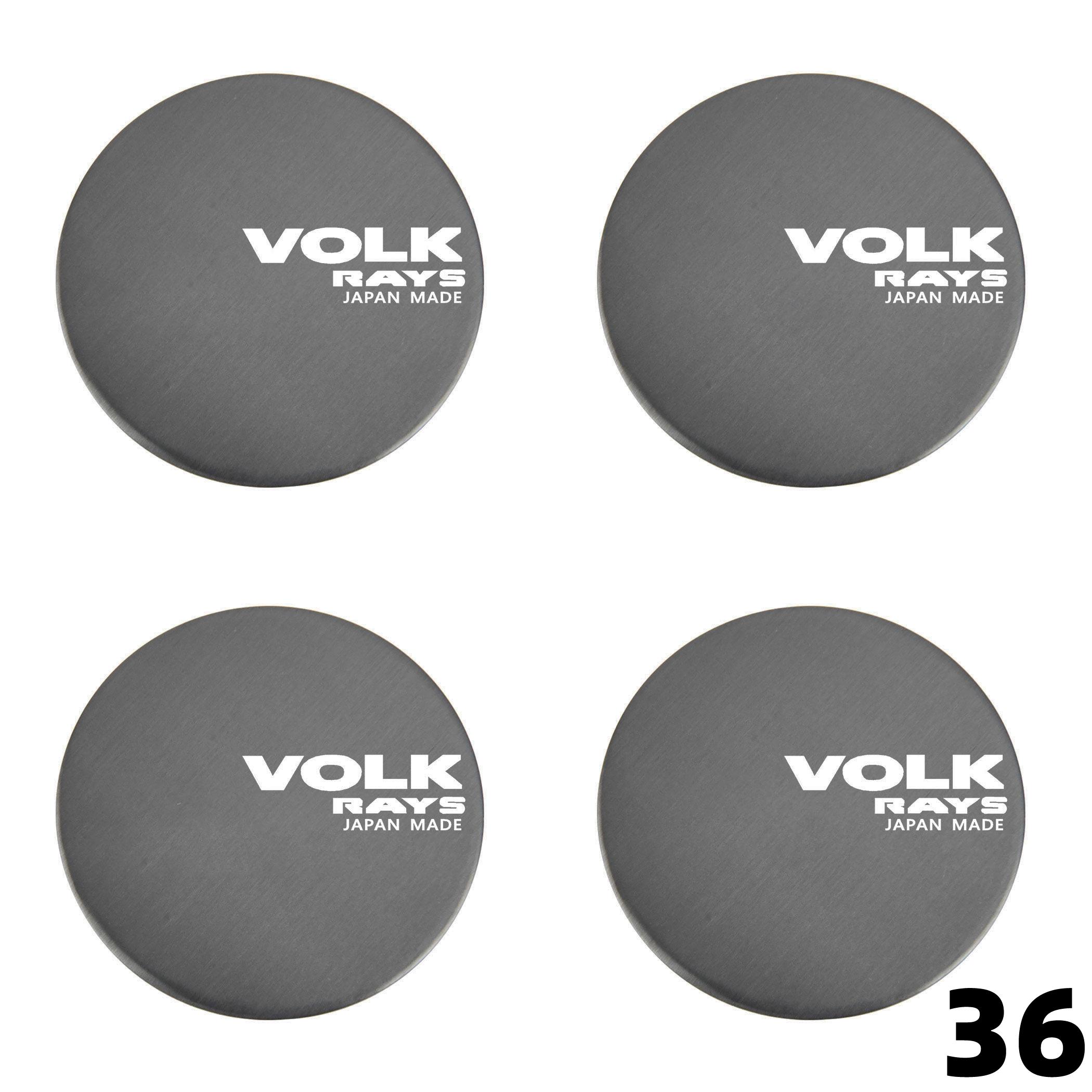 

1Set/4PCS 45MM Stickers RAYS VOLK GRAM DZ Logo Center Rim Cap Car Sticker Wheel Cover Hub Caps Emblem