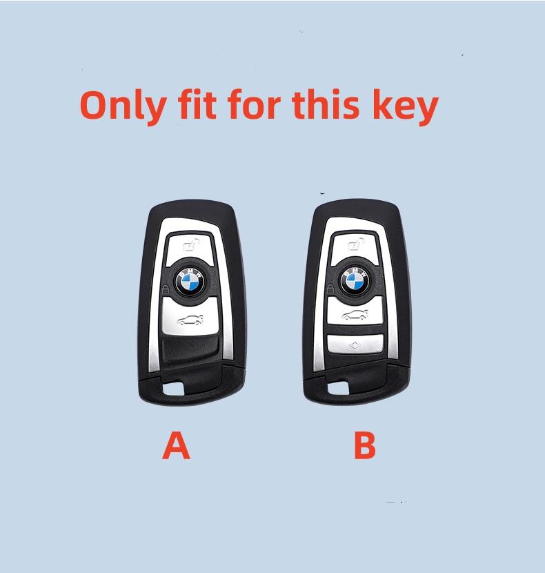 For BMW 1 3 5 7 Series X1 X3 X4 X5 X6 F10 F20 F30 F34 F11 F15 F16 F25 F31 M3 M4 E34 Car Key Case Fob Cover Keychain Accessories