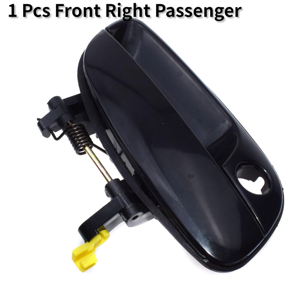 1/2/4 Pcs Black Front or Rear or Left or Righrt Outside Car Door Handle For Hyundai Elantra 2.0L 2001 2002 2003 2004 2005 2006