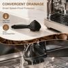 Curved Head Coffee Machine Cleaning Brush Nylon Bristle Nylon Bristle Brush  For Grouphead Washing
