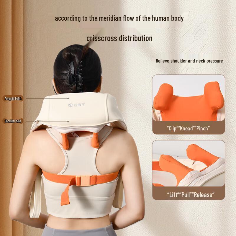 Yun Kang Bao Neck and Shoulder Massager CN plug (adapter included)