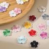 8PCS Flower Embroidery Patch Iron-On Patch Sew-On Patch, 2.6cm Hot Melt Adhesive Mini Floral Applique for Clothes, Bags & Hats