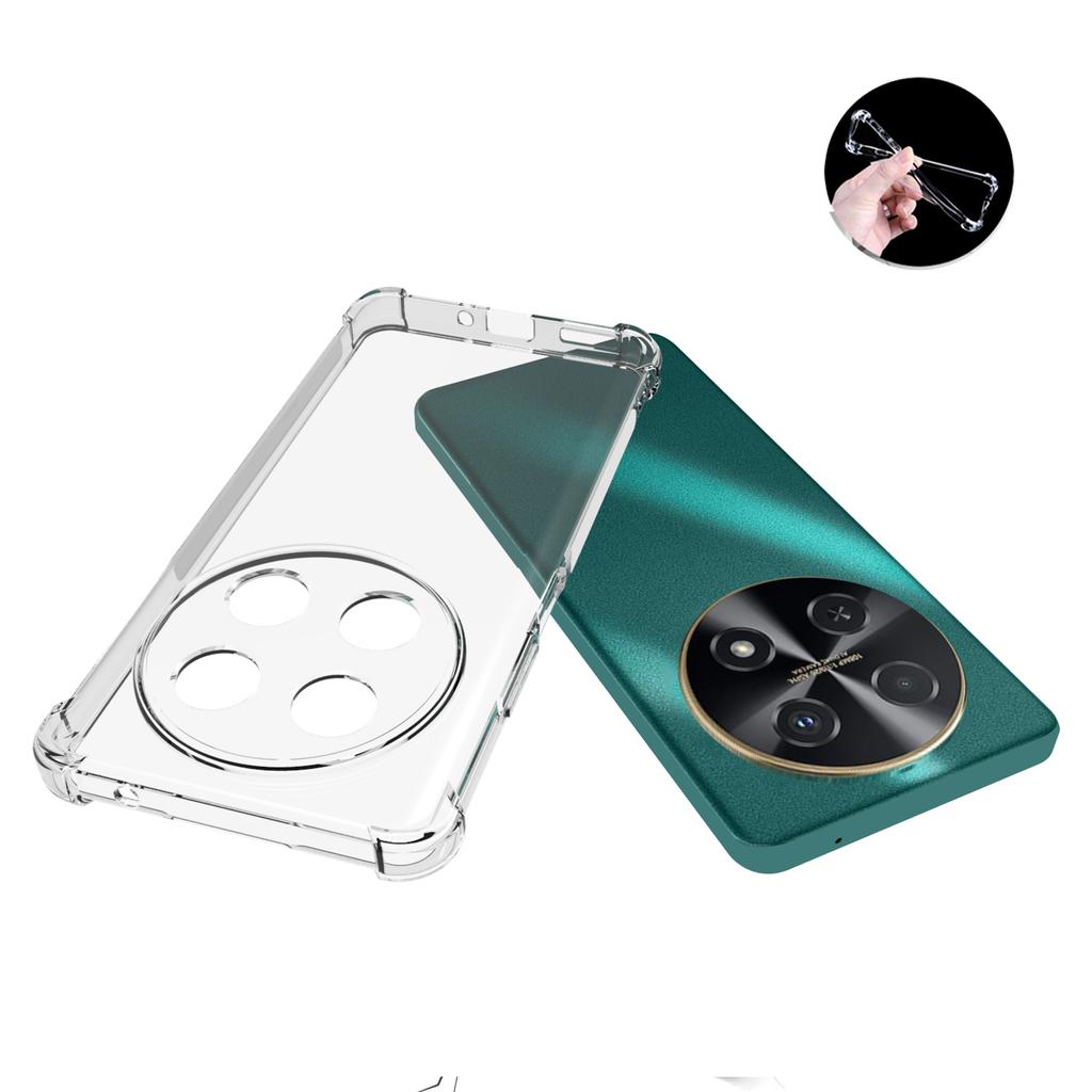 For Huawei Nova 12i 4G Case Four Corner Airbag Shockproof TPU Phone Cover