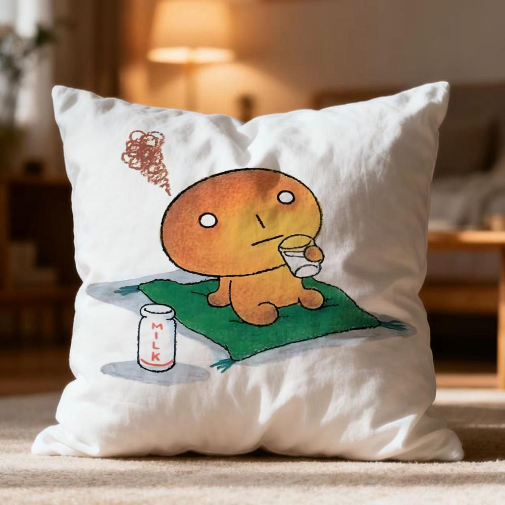 Hot KKogepaned Cushion Cover Soft Washable Pillow Case Multi-Scene for Couch Bed Travel Office Use