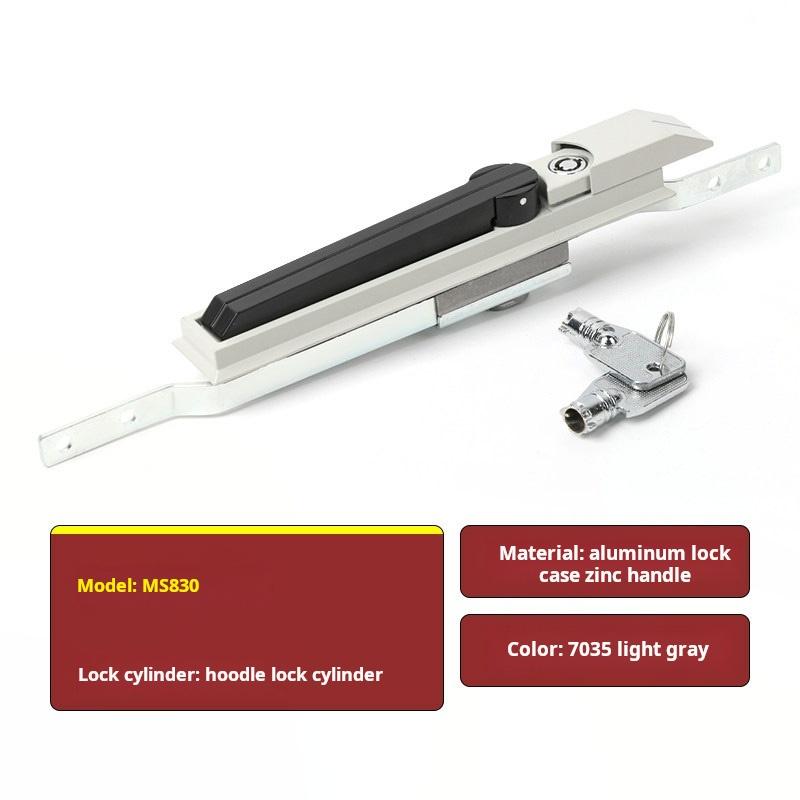 1PCS MS830 Cabinet Door Lock Weitu Cabinet Tian Di Connecting Rod Lock Electrical Box Switch Cabinet Lock Hardware Accessories