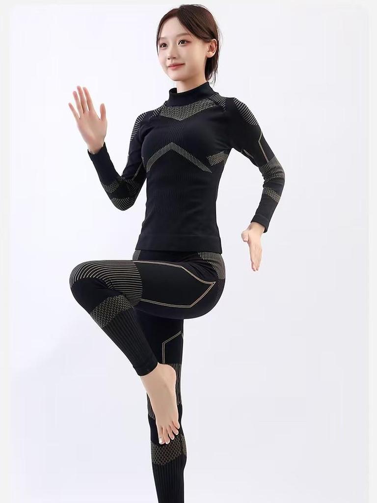 Ski Quick-Dry Breathable Compression Underwear for Men & Women: Warm, Moisture-Wicking, Ideal for Outdoor Mountaineering & Sports Activities