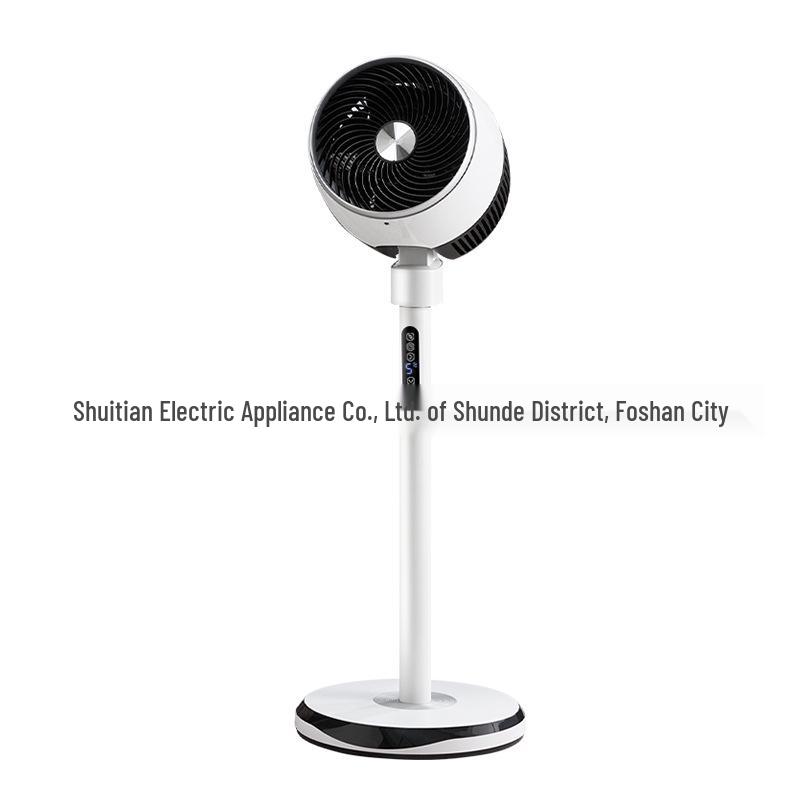 Shuidian 26-režimový cirkulátor vzduchu: Elektrický stolní/stojací ventilátor s oscilací, dálkovým ovládáním a časovačem