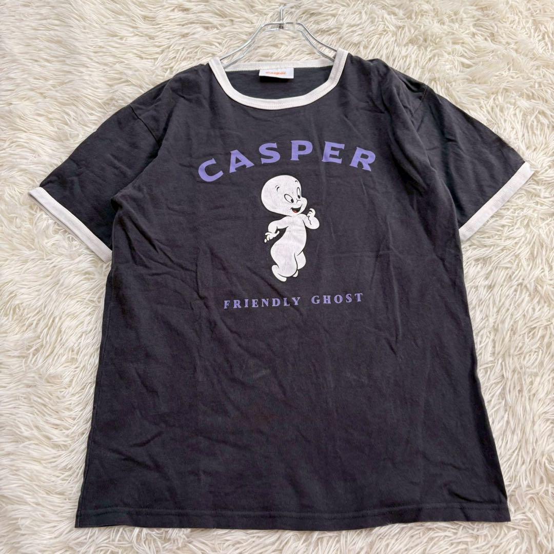 

[USED] y7220 Casper Character T-Shirt Big Print American Anime