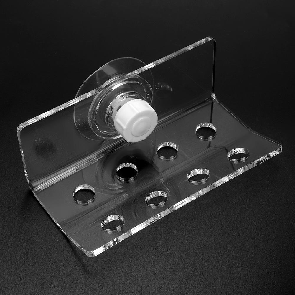 Acrylic Coral Rack Bracket Aquarium Fish Container Coral Frag Support With Suction Cup(8 Holes)