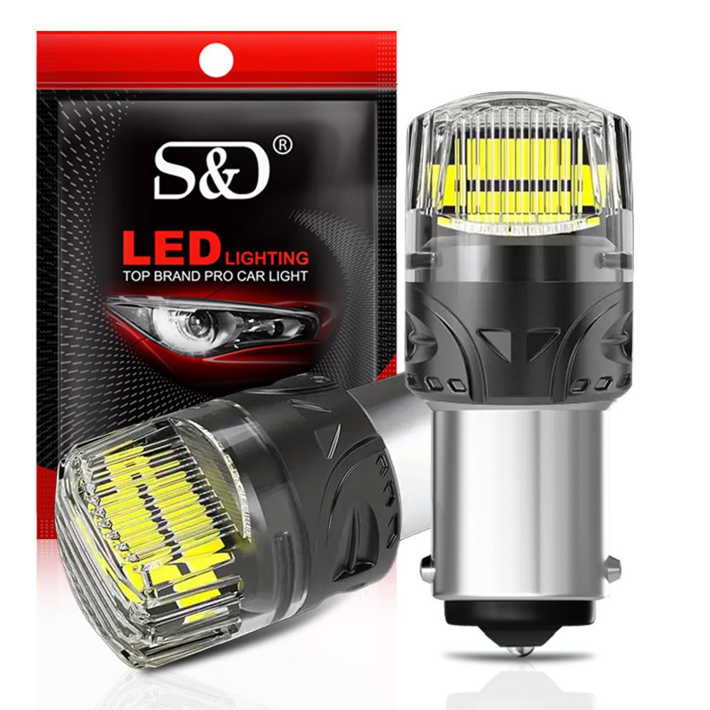 

2 шт. Светодиодные лампы P21W 1156 BA15S Белый BAU15S PY21W 1157 BAY15D Светодиодные T25 3156 P27W 3157 P27/7W Лампы T20 7440 W21W WY21W 7443 W21/5W Автомобильный сигналный свет Автолампа 7440 T20 W21W WY21W