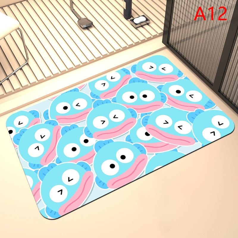 

Clown Fish Hanton Print Bathroom Mat Non Slip Bedroom Kitchen Mat Washable Living Room Home Carpet Bath Floor Mat