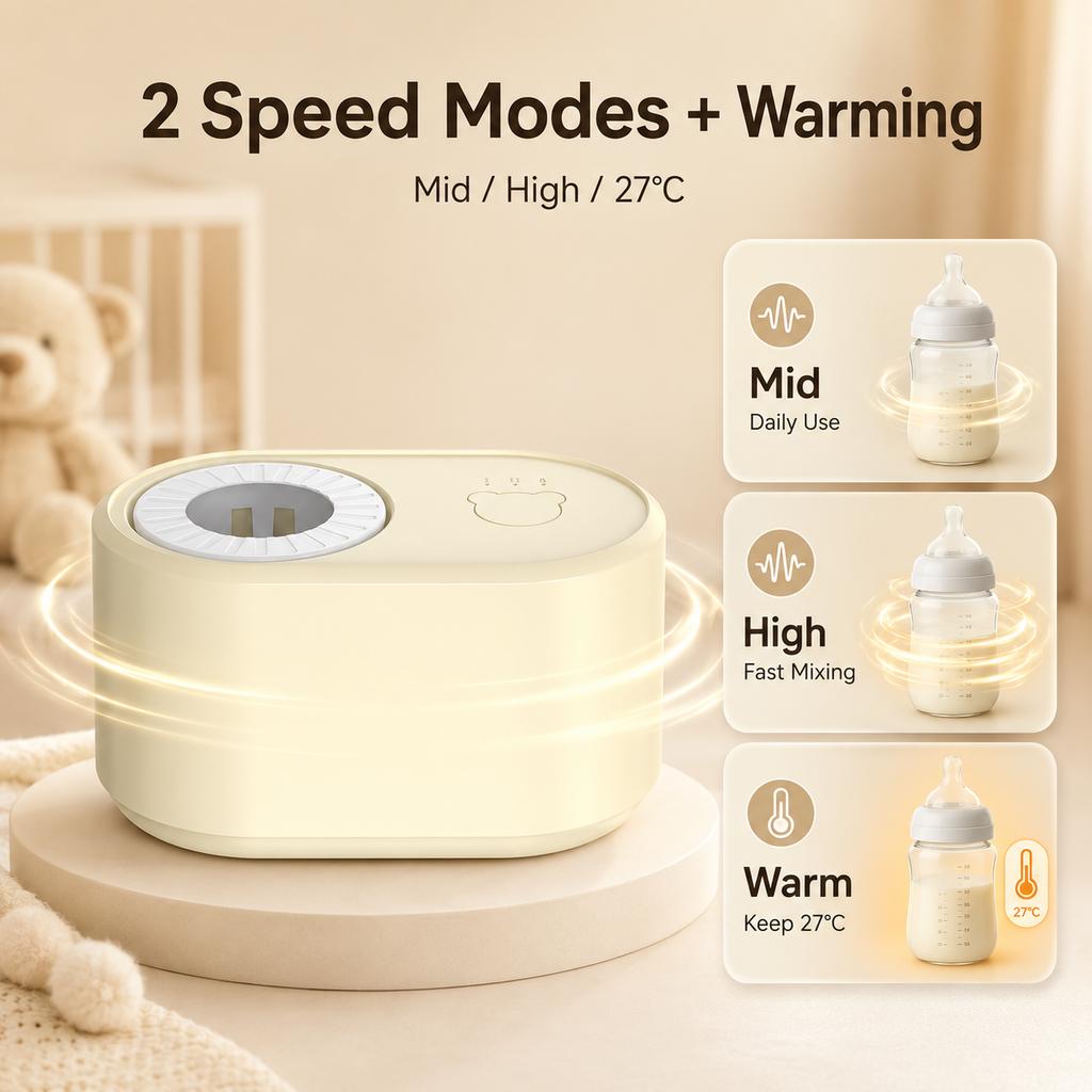 Electric Milk Warmer Multi-Function Night Light Baby Formula Maker Machine for Travel Bottle Warming and Outdoor Feeding