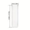 10Pcs Shatterproof Transparent Plastic Cylindrical Vases - Thickened Bohemian Style Party Decoration, Suitable For Various Festivals, Weddings