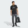 Adidas T Shirts Men's Black Crew Neck Moderate