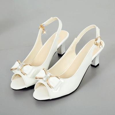 Women's Sandals 2024 Female Stiletto High Heel Shoes for Women Sexy Open Toe Fish Mouth Shoes Woman Bowknot Party Sandals Ladies