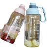 Water Bottle Summer Large Capacity Plastic Kettle Adult Sports Cup Space Cup Student Outdoor Portable Handle Straw Cup